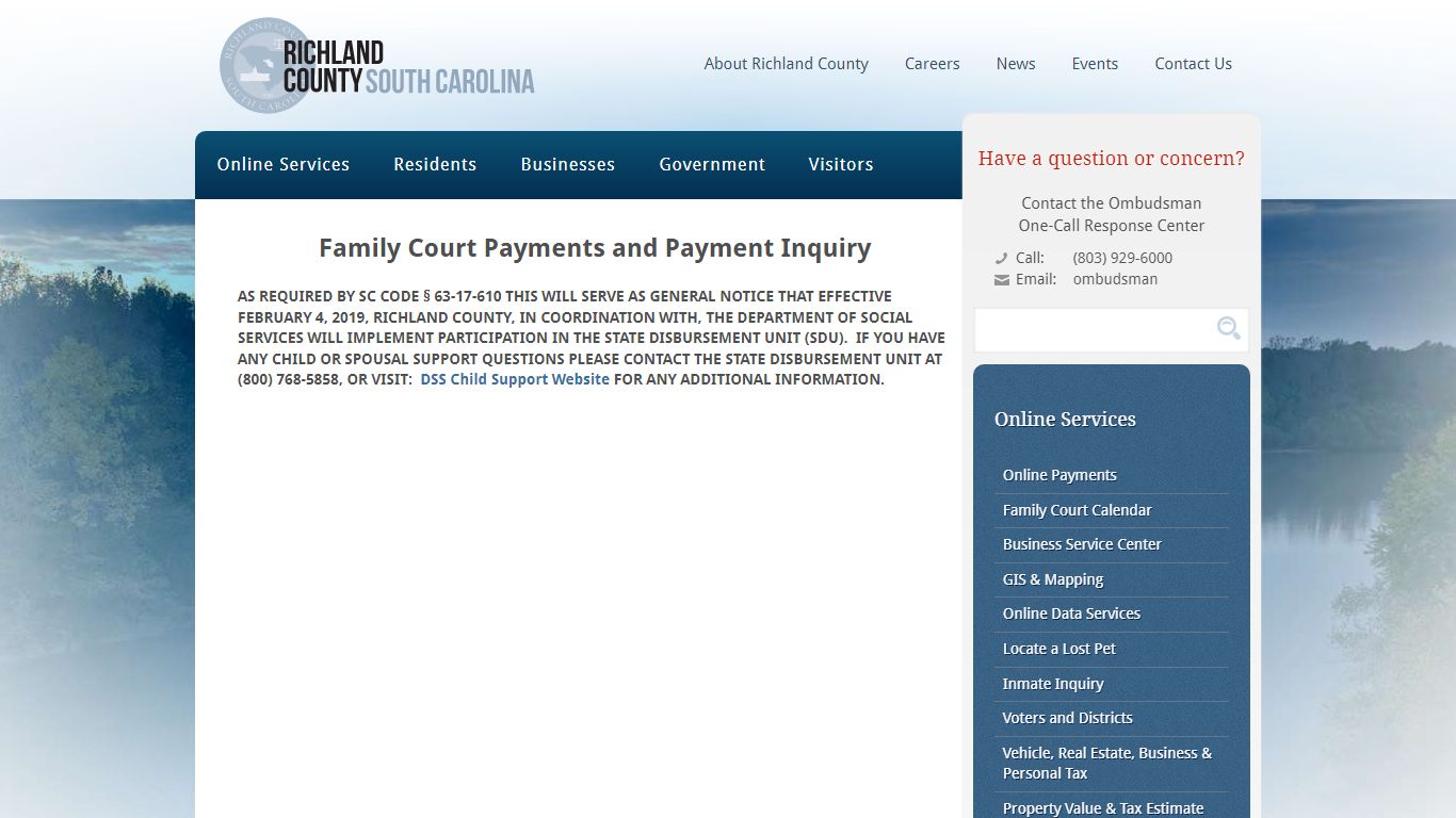 DSS Child Support